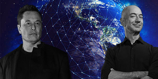 Jeff Bezos ve Elon Musk'ın uzay savaşı