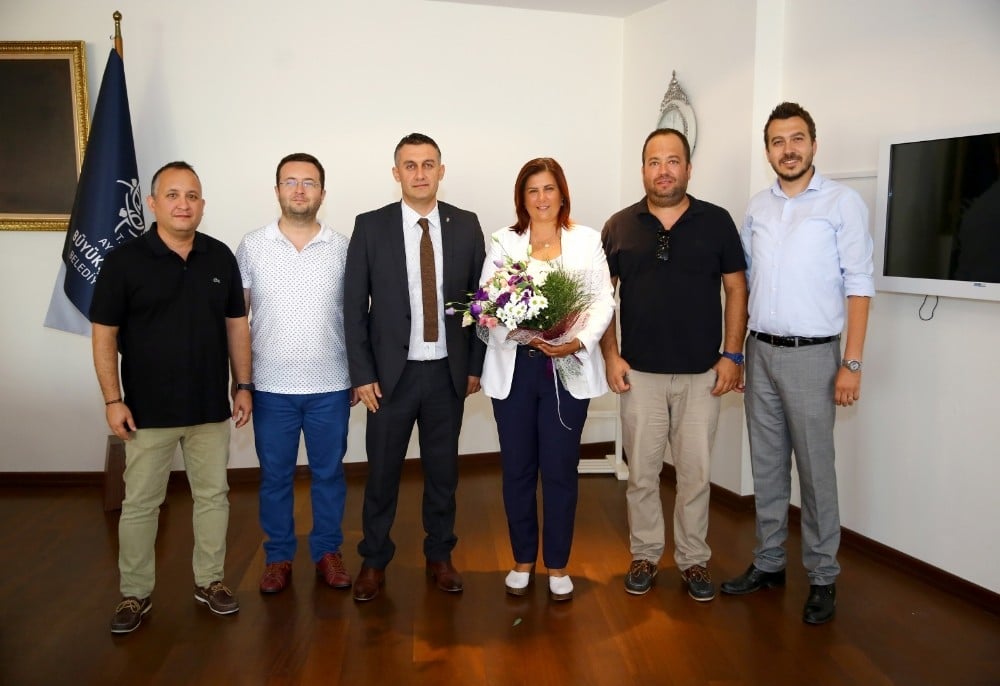Jeoloji Mühendisleri Odası’ndan Başkan Çerçioğlu’na ziyaret 
