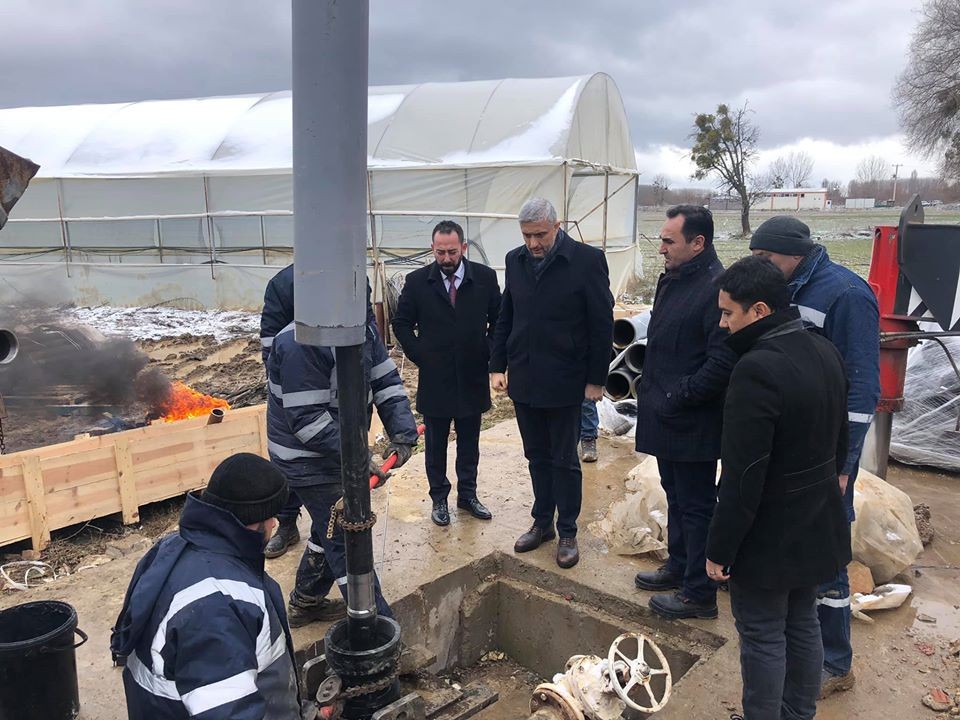 Jeotermal kuyularına pompa desteği 