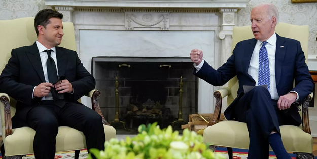 Joe Biden, Zelenskiy'e sinirlenerek sesini yükseltti ve 'minnettar olmasını' istedi