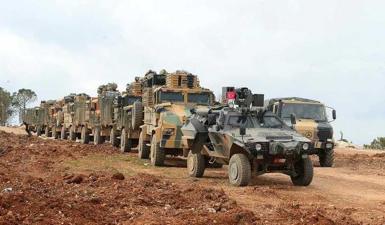 JÖH ve PÖH timleri Kirpilerle Afrin'e doğru gidiyor