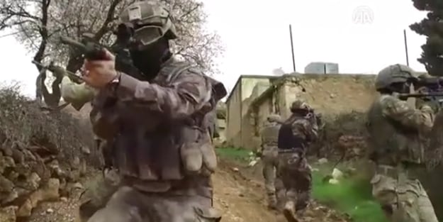 JÖH ve PÖH'ler Afrin'de göreve başladı
