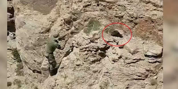 JÖH'e, operasyon sırasında davetsiz misafir