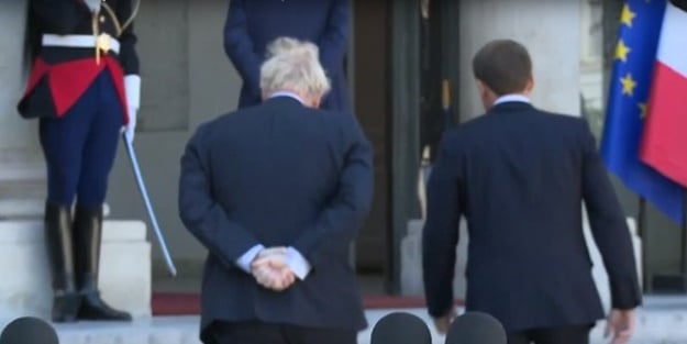 Johnson Almanlardan sonra Fransızları da kızdırdı