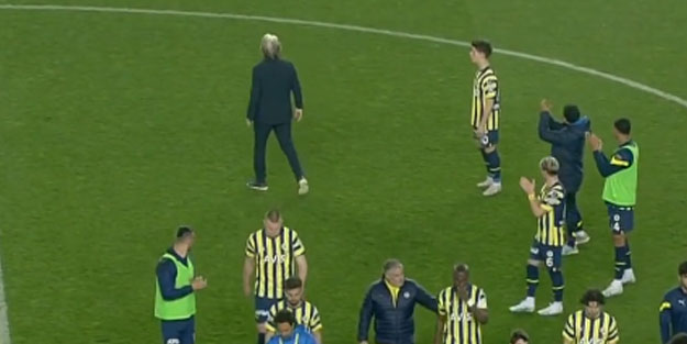 Jorge Jesus'tan Fenerbahçe taraftarına olay hareket