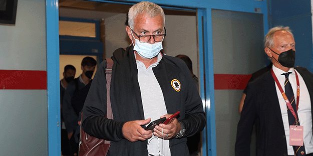 Mourinho'nun takımı Roma, Trabzon'a geldi