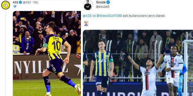 Josef de Souza'dan Mesut Özil göndermesi!