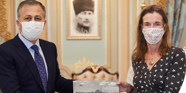 Judith Slater, Ali Yerlikaya'yı ziyaret etti