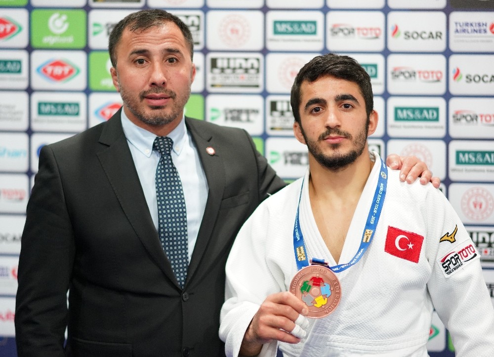 Judo Grand Prix’nde Miraç Akkuş bronz madalya kazandı 