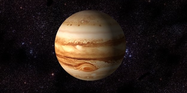 Jüpiter bir gezegenle çarpışmış olabilir