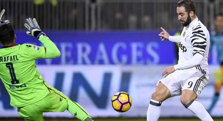 Juventus, Cagliari'yi 2-0 mağlup etti