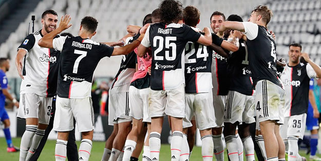 Juventus şampiyonluğa ambargo koydu