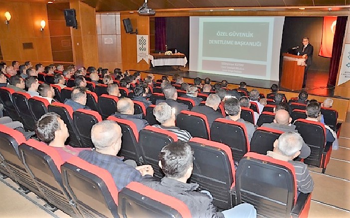 KAAN projesi, Aydın’da kolluk ve özel güvenlik personellerine anlatıldı 