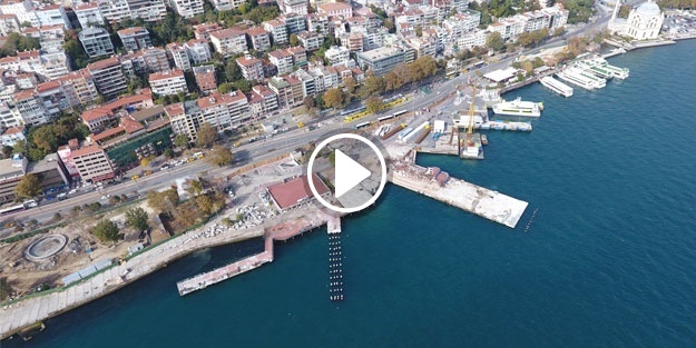 Kabataş Martısı projesi yükseliyor