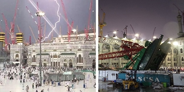 Kabê'deki vincin devrilme nedeni belli oldu