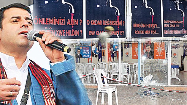 Kâbe düsmanlığı HDP’yi vurdu