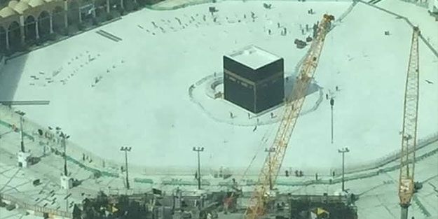 Kabe'de koronavirüs önlemi