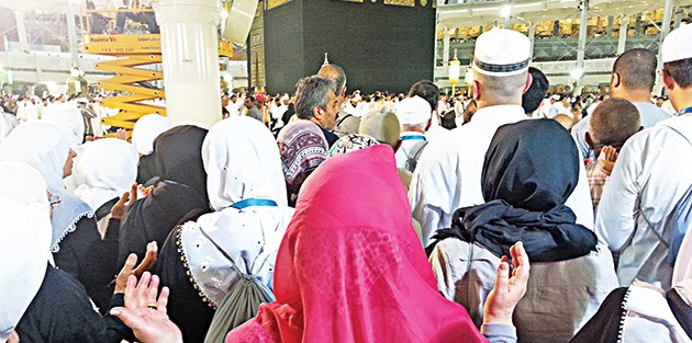 Kâbe’de madencilere dua