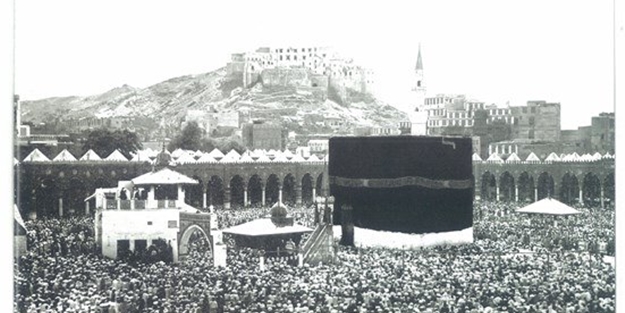 Kabe'nin görmediğiniz 100 senelik fotoğrafları - FOTO