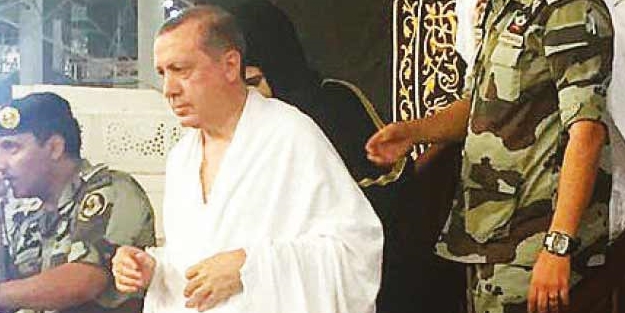 Kâbe’nin kapıları Erdoğan’a açıldı