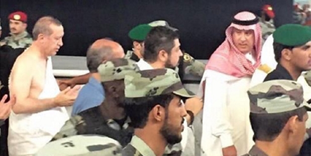 Kabe'nin kapısı Erdoğan için açıldı