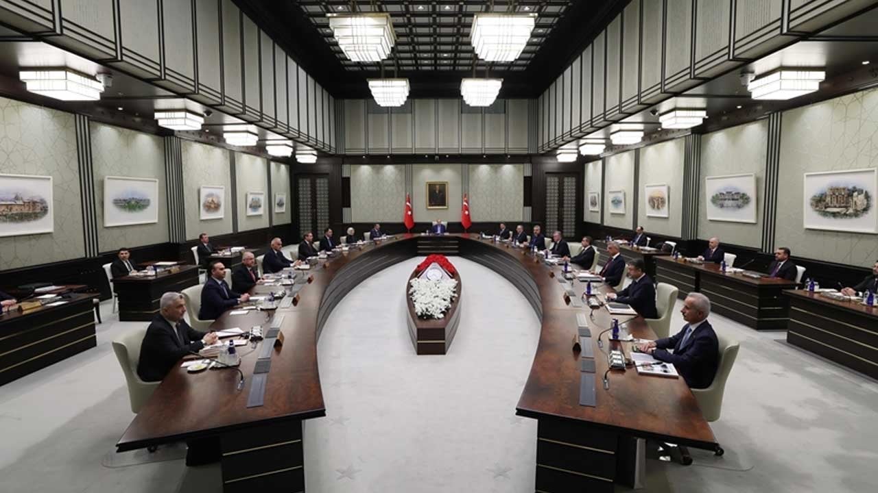 Kabine, Erdoğan başkanlığında toplandı