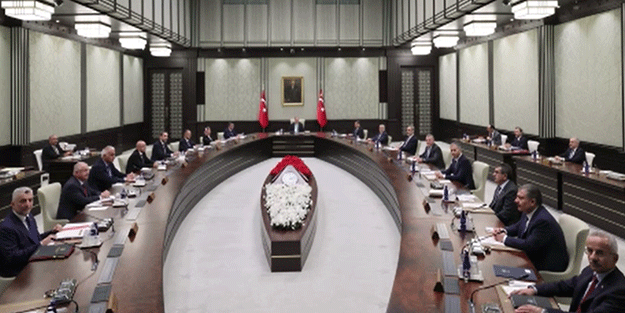 Kabine toplantısı başladı