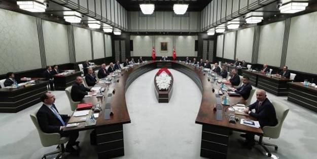 Kabine Toplantısı sona erdi