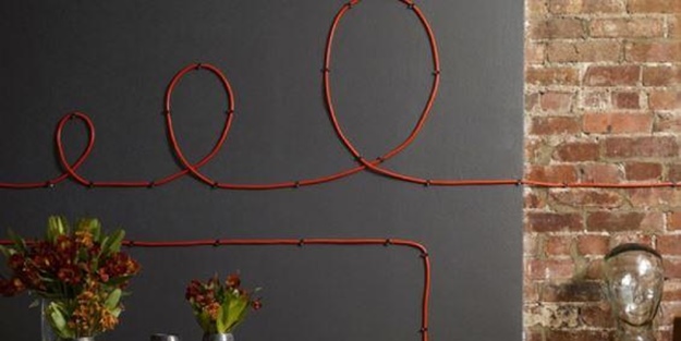 Kabloları tasarımın bir parçası haline getirin