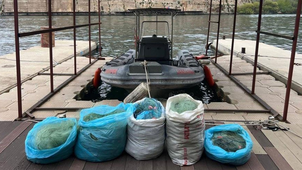 Kaçak av yapan 2 şahıs yakayı ele verdi