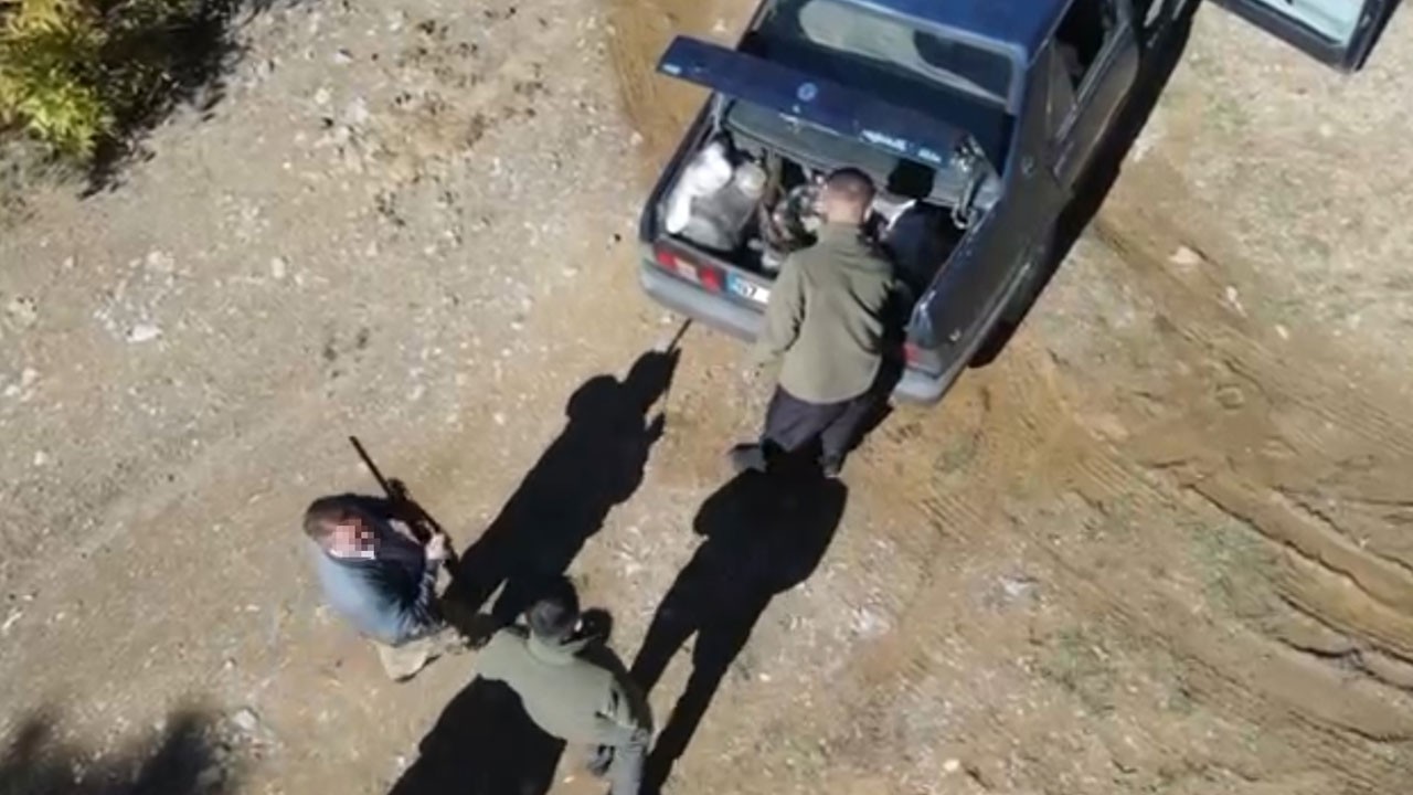 Kaçak avcılar böyle yakalandı