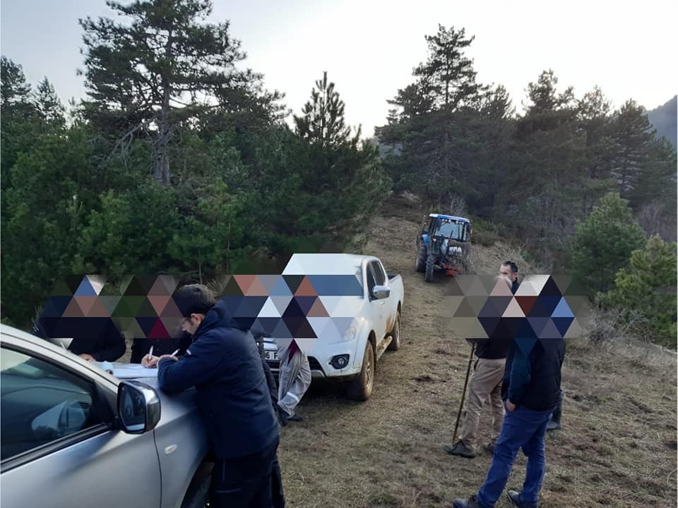 Kaçak avcılar yakalandı 