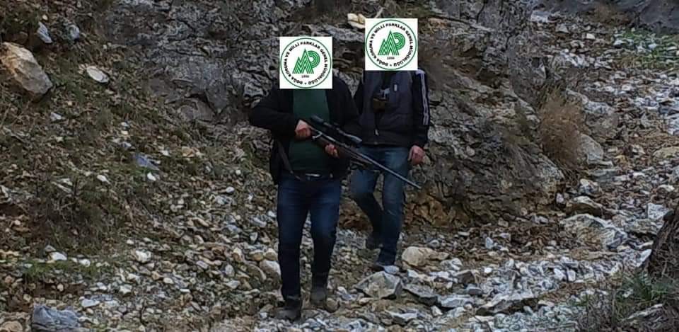 Kaçak Avlanan 2 kişiye 7 bin TL ceza 