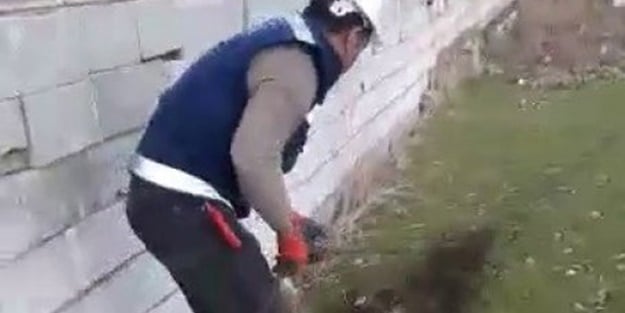 Kaçak elektrik için yer altından tesisat çekti!