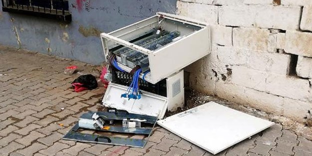 Kaçak elektrik kullanımını önleyen panolara saldırı: 7 kişi gözaltında