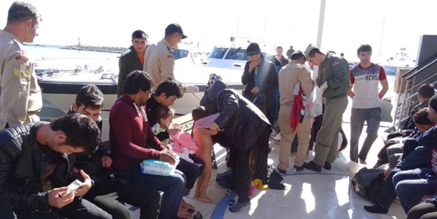 264 kaçak göçmen daha...