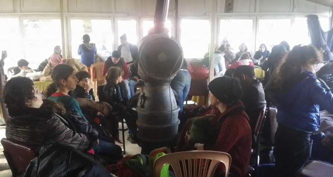 Kaçak göçmenleri Kazdağları'na bıraktılar