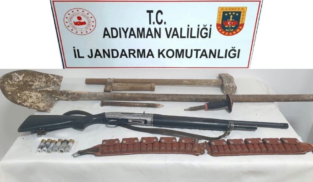 Kaçak kazı yapanlar suçüstü yakalandı 