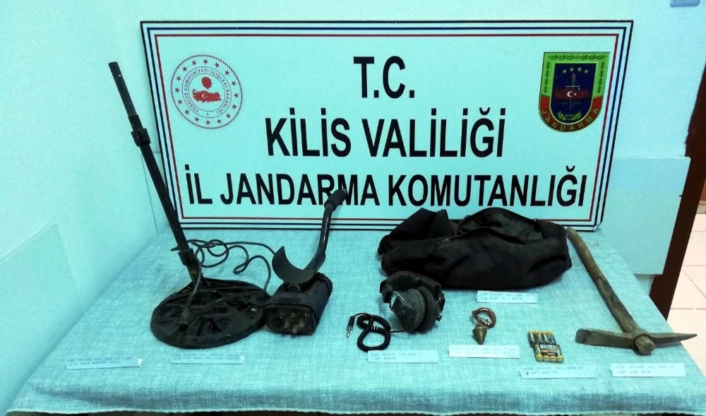 Kaçak kazı yapanlara suçüstü 