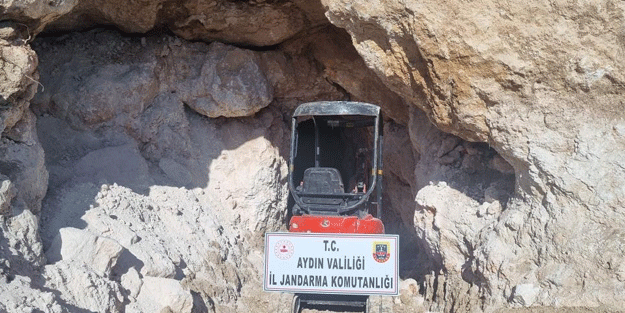 Kaçak kazıcılara suçüstü