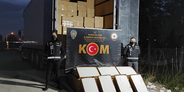Kaçak sigarada rekor! 8 milyon 250 bin adedi ele geçirildi