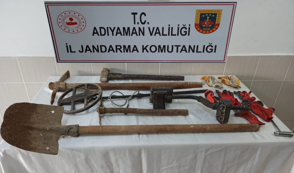 Kaçak yapı yapan kişiler yakalandı 