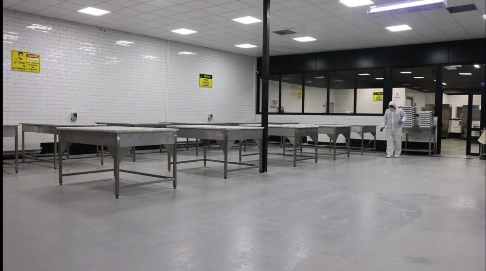 Kadayıf imalathanelerinde hijyen tedbiri 