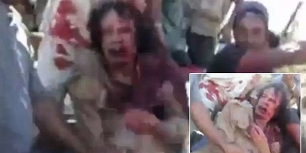 Kaddafi'nin yayınlanmayan son görüntüleri ortaya çıktı