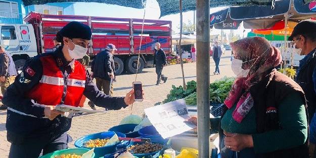 Kades uygulamasını jandarma tanıttı