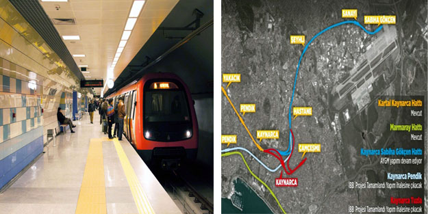 Kadıköy-Sabiha Gökçen Havalimanı metro hattın detayları