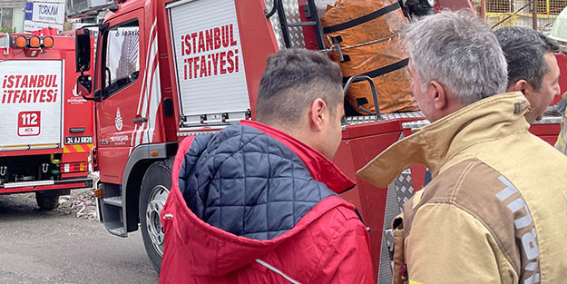 Kadıköy'de çıkan yangın söndürüldü