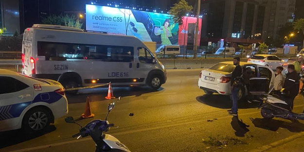 Kadıköy’de feci kaza