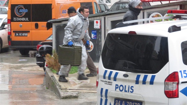 Kadıköy'de 'kokulu zarf' alarmı