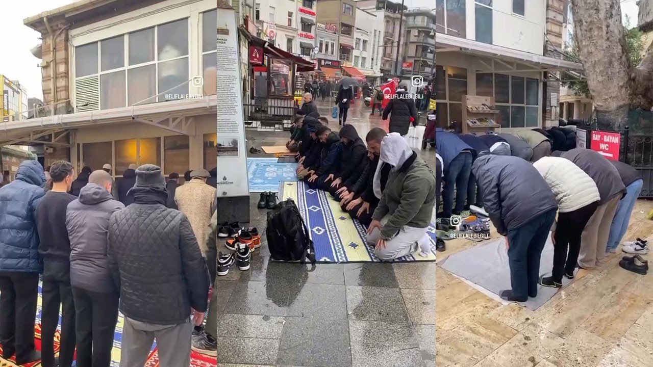 Kadıköy’de maskeleri düşüren görüntüler! ‘Camiye ihtiyaç yok’ diyen CHP’li azgınlar görsün